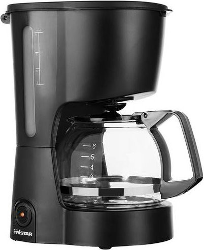 Tristar CM-1246 Kaffeemaschine in Schwarz mit Glaskanne und Warmhaltefunktion - Bild 1