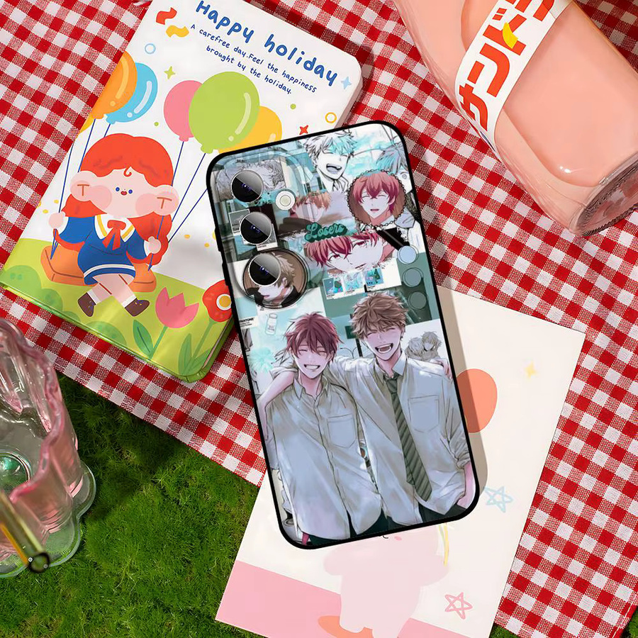 Given Yaoi Anime Handyhülle für Samsung Galaxy S21 S22 S23 S24 S25 S26 Ultra FE Plus 5G A52S Soft Cover Multicolor - Bild 2