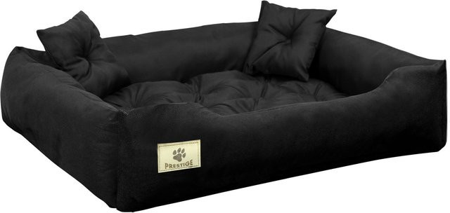 Wasserdichtes und strapazierfähiges Hundebett PRESTIGE von AIOFACTORY LEGOWISKA in Grau oder Schwarz - Bild 1