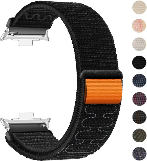 FancyWrist Uhrenarmband Textil/NATO, Schwarz, Unisex - Bild 1