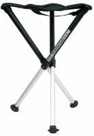Walkstool Comfort XL Klapphocker Schwarz Silber mit einer Belastbarkeit von bis zu 225 kg - Bild 1