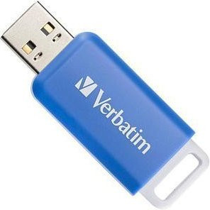 Verbatim USB-Stick Databar 64GB USB 2.0 Blau - Bild 1