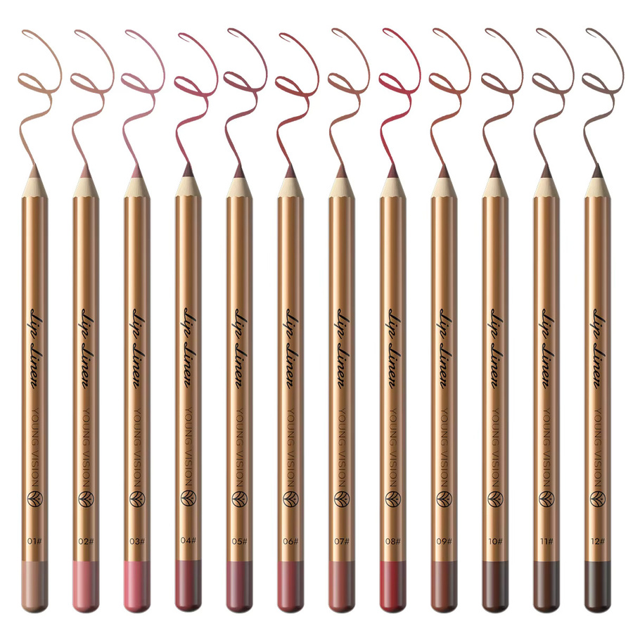 YOUNG VISION Lippenkonturenstifte, 12 Farben, Matt, Unisex - Bild 6