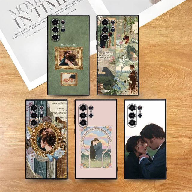 Handyhülle Pride and Prejudice für Samsung Galaxy S21 S22 S23 S24 S25 FE Plus Ultra aus weichem TPU - Bild 1