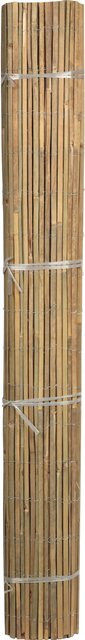 Bambusmatte in Braun aus gewebtem Bambus und Eisendraht B/B: 300 x 180 cm - Bild 1