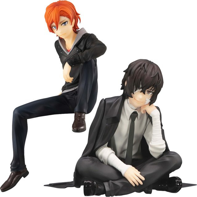 Bandai Bungo Stray Dogs Dazai Osamu Nakahara Chuya Action Figur, Einzelfigur - Bild 1