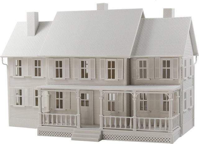Evemodel O Scale Model House Kit, Architektur-Modellbau, Weiß, Unmontiert - Bild 1