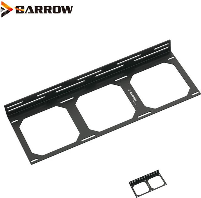 Barrow Fan Kühler Halterung für 240mm und 360mm Lüfter, Schwarz, TCBJ240/360-L - Bild 1
