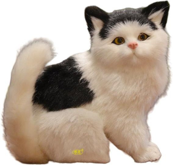 Yiran toy Sitzkatze Plüschtier, Kätzchenmodell, 16cm - Bild 1