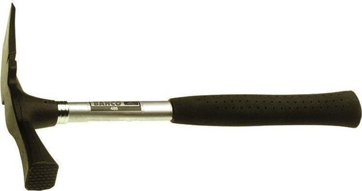 Bahco Maurerhammer 486 mit ergonomischem Griff in Grau, Gewicht: 860 g, Länge: 320 mm - Bild 2