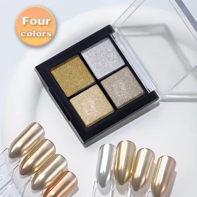 SAUA Nagel-Spiegel-Gel-Lack, Holographisch, Glänzend, Unisex - Bild 1