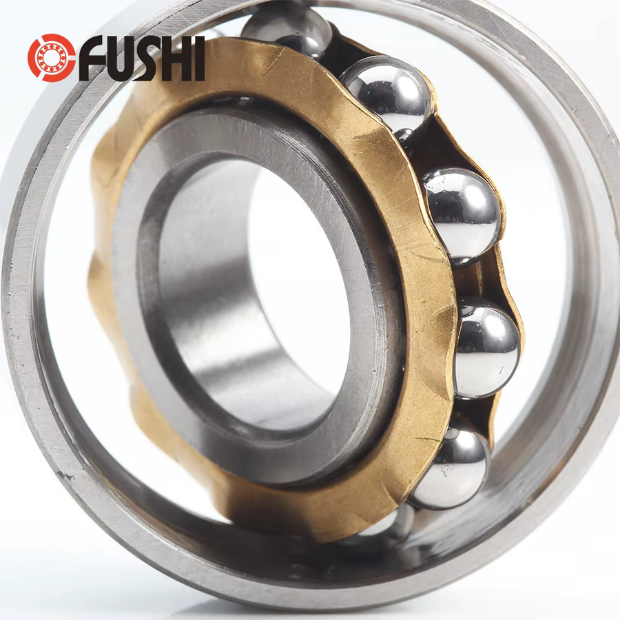 FUSHI Magnetlager FBL17 17WE Schrägkontakt Kugellager in Silber, B/D/H: 17 x 40 x 10 mm - Bild 3