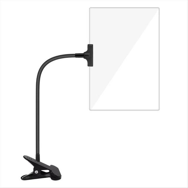 Liboshiye Standlupe 5x, Schwarz, Transparent - Bild 1