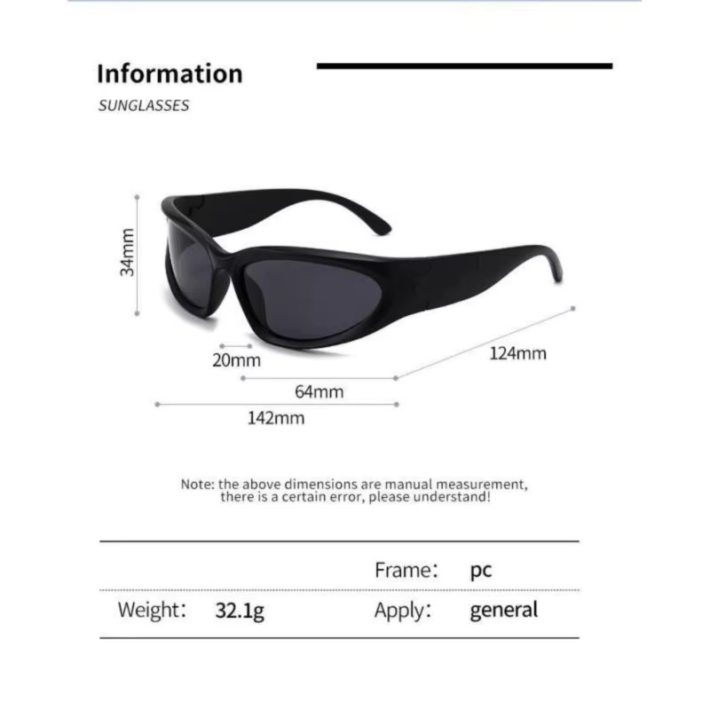 MOYOKA Sonnenbrille, Vollrand, Kunststoff, Unisex - Bild 2