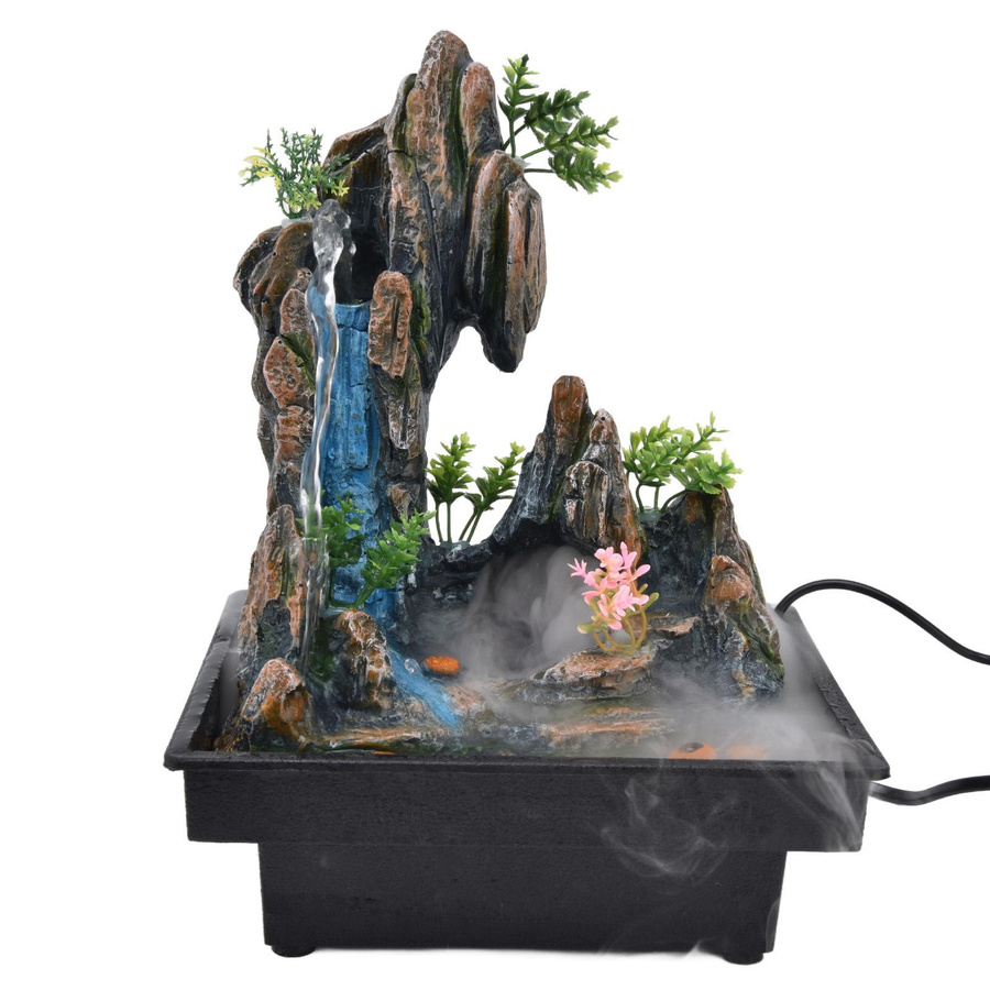 Aimo Tischbrunnen mit künstlichem Felsen und automatischer Pumpe in Multicolour - Bild 2