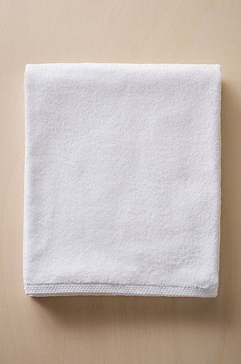 Jotex DARCY Badetuch aus Baumwolle in Weiß, B/L: 100 x 150 cm - Bild 1