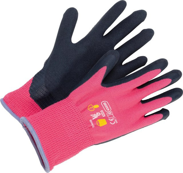 Kinderhandschuhe aus Naturlatex mit Teilbeschichtung, 2-fach sortiert, Größe 4 - Bild 1