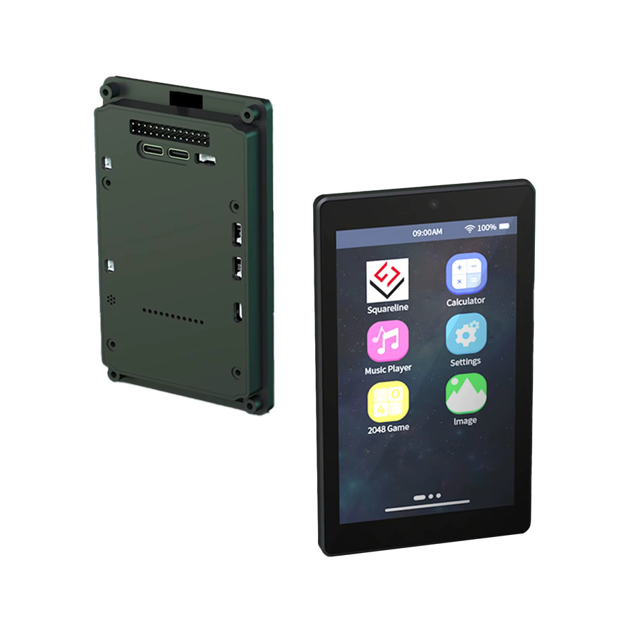 DIYmall ESP32P4 ESP32-C6 Entwicklungsboard mit 4,3 Zoll IPS kapazitivem Touchscreen, 480x800 Auflösung, WIFI und Bluetooth, Farbe: Schwarz - Bild 6