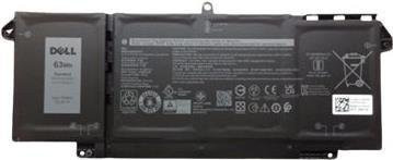Dell Laptop-Batterie Lithium-Ionen 4 Zellen 63 Wh in Schwarz für Latitude 5320 2-in-1 - Bild 1