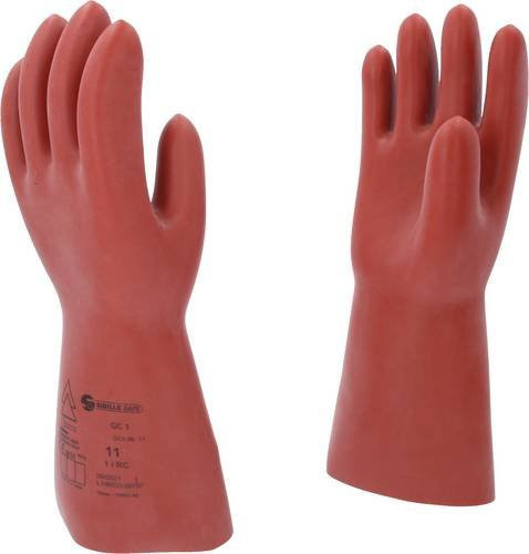 KS Tools Elektriker-Schutzhandschuhe mit mechanischem Schutz, Größe XXL, Farbe Rot - Bild 1