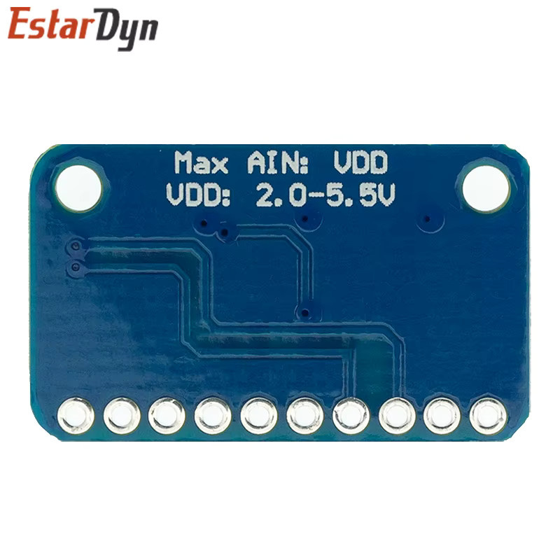 Estardyn ADS1115 ADC-Modul 16-Bit Präzisions-Entwicklungsboard in Blau - Bild 2