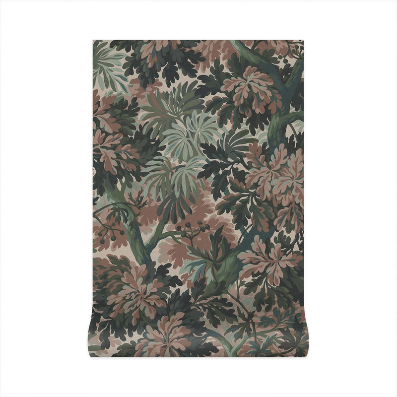 House of Hackney Tapete Foris Magna Tourmaline Wandbild mit floralem Art Nouveau Design in Grün und Multicolour - Bild 2