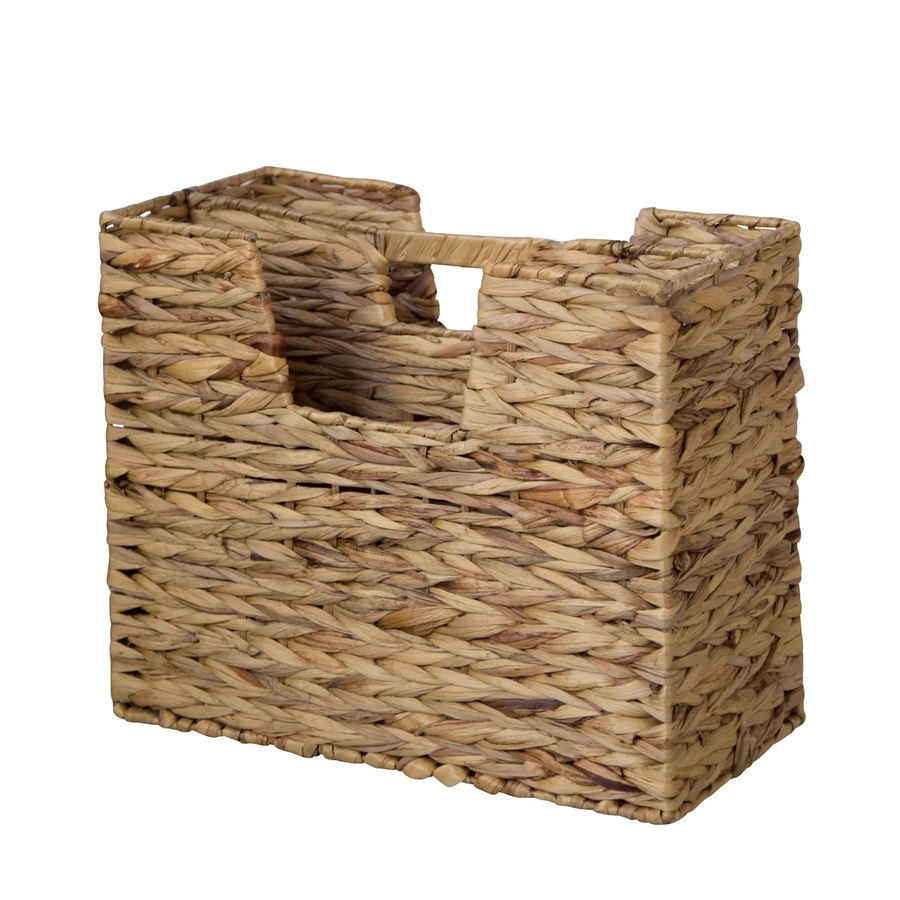 Homestyle4u Zeitungsständer aus geflochtenem Seegras in Beige - Bild 2