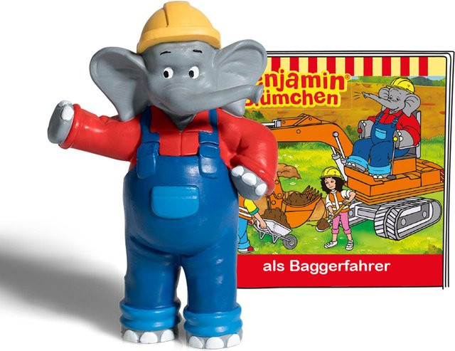 Benjamin Blümchen als Baggerfahrer, Hörfigur - Bild 1