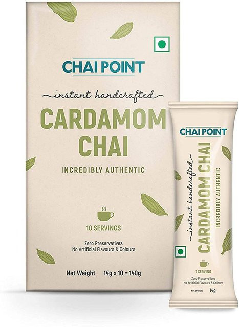 Chai Point Instant-Tee Kardamom 10 x 14 g - Bild 1
