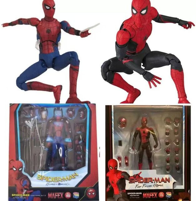 Fondjoy Marvel Spiderman Actionfigur, Einzelfigur, Rot - Bild 1