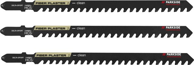 Parkside Performance Stichsägeblätter-Set Multi mit 9 Carbide-Tipped Sägeblättern für Holz, Metall und Kunststoff in Schwarz - Bild 1