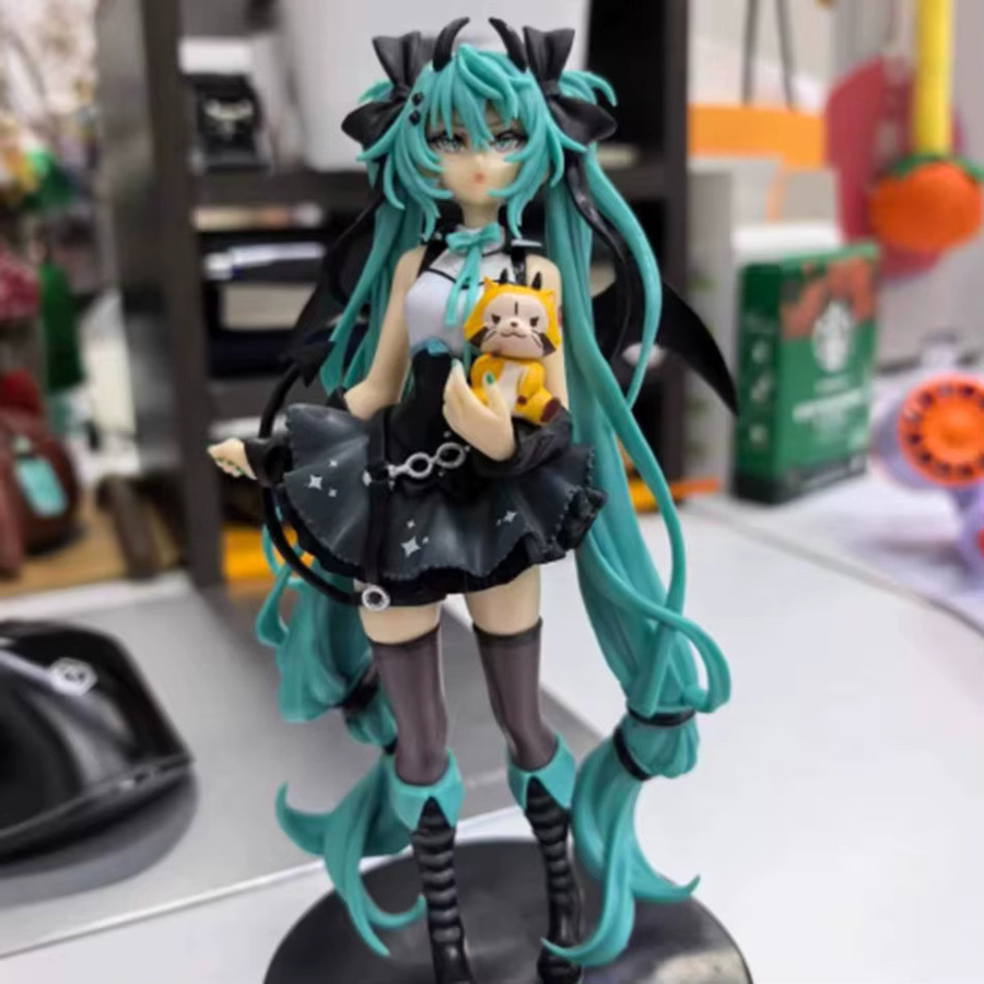 Bandai Hatsune Miku Kleiner Teufel Dunkler Engel Chuyin, PVC-Modell - Bild 3