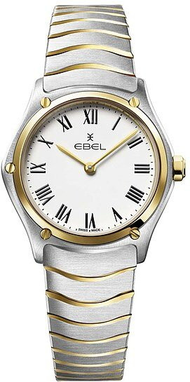 EBEL Armbanduhr Sport Classic Lady, Quarz, Edelstahl, Weiß, 29 mm, Damen - Bild 1