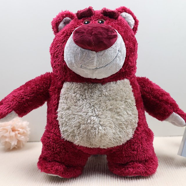 Bandai Disney Lotso Huggin' Bear Plüschtier, Rosa, Tiere - Bild 1