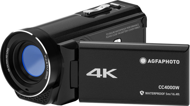 Realimove CC4000W Camcorder in Schwarz mit HDMI und USB-A Anschluss - Bild 1