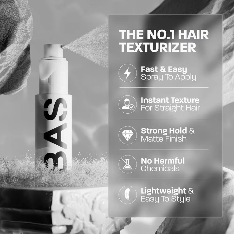 BASDE Sea Salt Hair Spray, Unisex - Bild 2