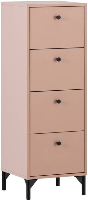 Kommode Smash von Möbelpartner in Apricot, B/H/T: 40,1 x 116,7 x 40 cm - Bild 1