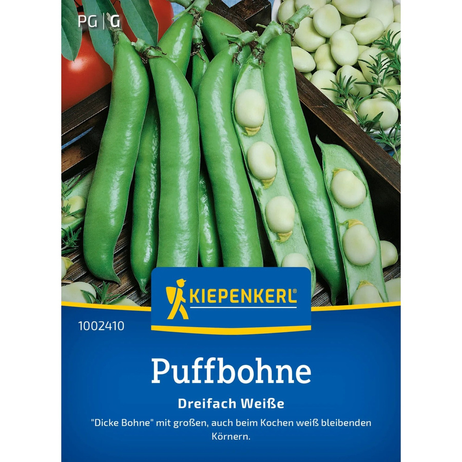 Kiepenkerl Puffbohne Dreifach Weiß 3,0 kg - Bild 2