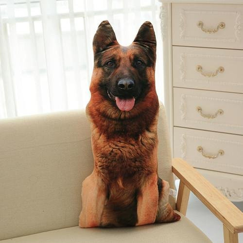 Simulations-Hunde-Plüschtier, 50 cm, braun, ab 3 Jahren - Bild 1