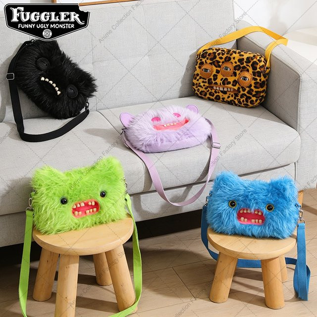 Fuggler Ugly Teeth Monster Plüschtiere Umhängetasche, ab 14 Jahren - Bild 1