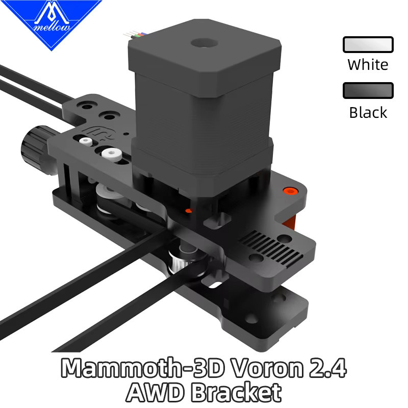 Mellow Hochpräzise CNC Mammoth-3D Voron 2,4 AWD Halterung für DIY 3D Drucker in Schwarz - Bild 2