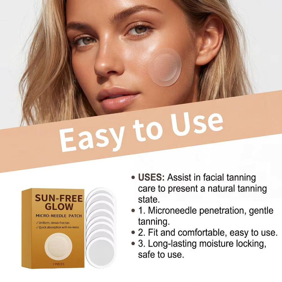 Sun Free Glow Mikronadel-Pflaster-Set, 7-teilig, Damen - Bild 5