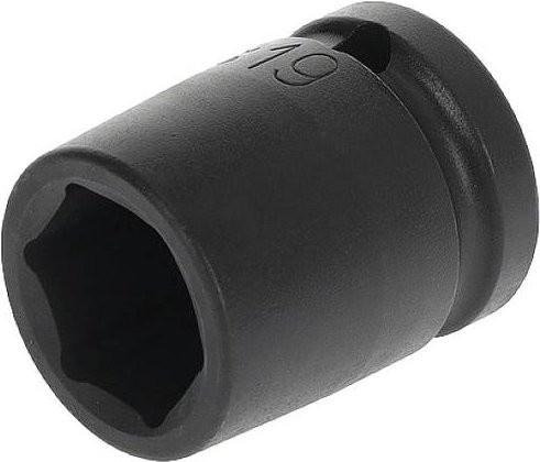 Gedore Kraftschraubereinsatz K19 mit 1/2 Zoll Antrieb, 6-kant UD-Profil, SW 19 mm, schwarz - Bild 1