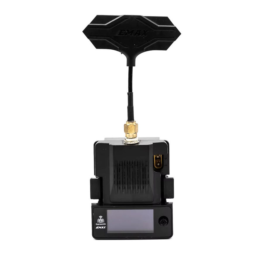 EMAX 2.4G 915MHz Aeris Link ExpressLRS ELRS Micro TX Modul mit OLED-Bildschirm und Kühlventilator in Schwarz für RC FPV Drohnen und Flugzeuge - Bild 3