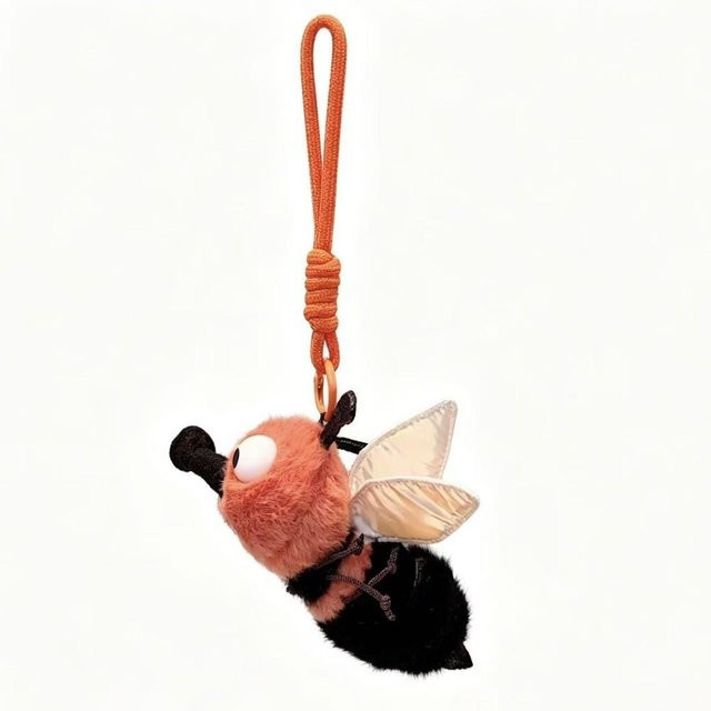 Linyi toy Anhänger Plüsch, Glühwürmchen Mücke, beige, Mädchen - Bild 1