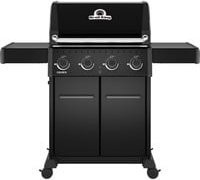 Broil King Gasgrill Crown 420 Shadow in Schwarz mit Gussrosten und Edelstahl - Bild 1