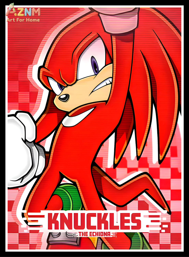 3er-Set Sonic the Hedgehog Paper Poster von Rastar in Multicolour zur Dekoration von Schlafzimmer, Party oder Spielzimmer - Bild 3