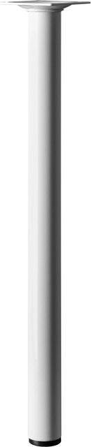 Hettich Tischbein Weiß Durchmesser: 3 cm, Höhe: 40 cm - Bild 1