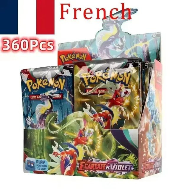 Pokémon Ecarlet und Violett Etsncelles Astral Radiance Obsidian Flames Booster Box, 36 Pack - Bild 1
