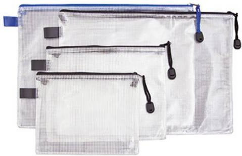 Soennecken Reißverschlusstasche aus Nylon DIN A4 Schwarz - Bild 1